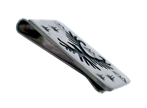Genuine Sterling Silver Native American Eagle Money Clip SN20355